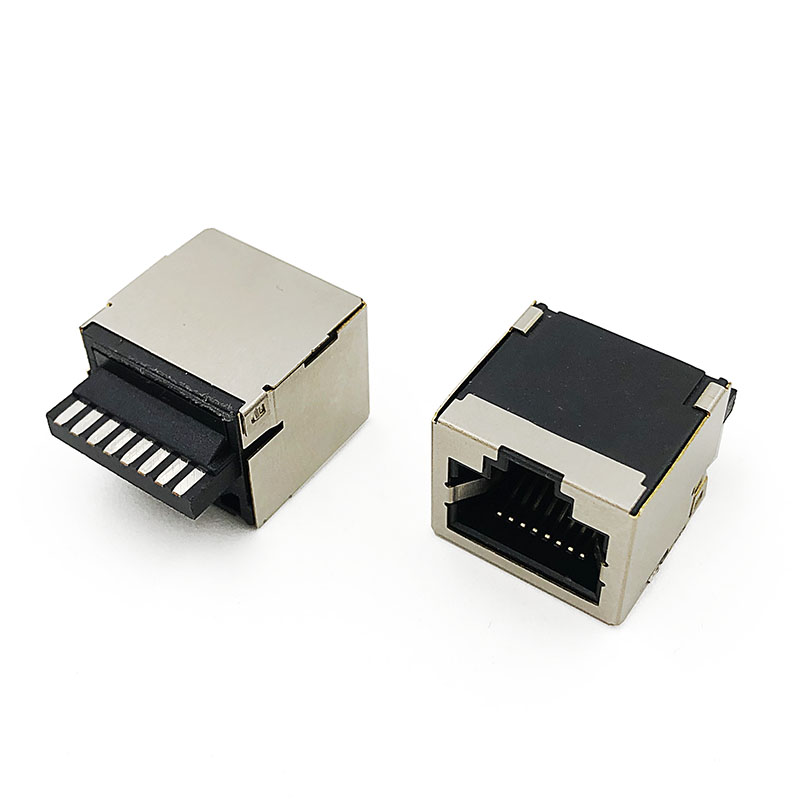 RJ45 Modular Jack 8P8C Shielded,Solder Type With Cable__Product Detail